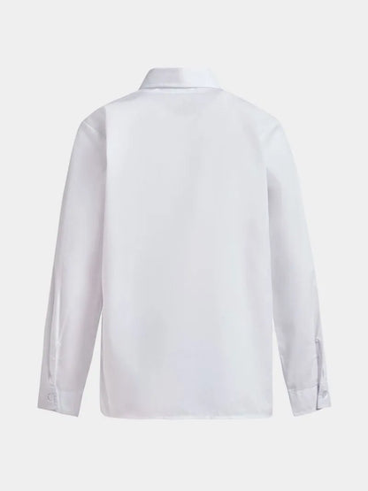 White Long Sleeve School Shirt (Boys/Girls)