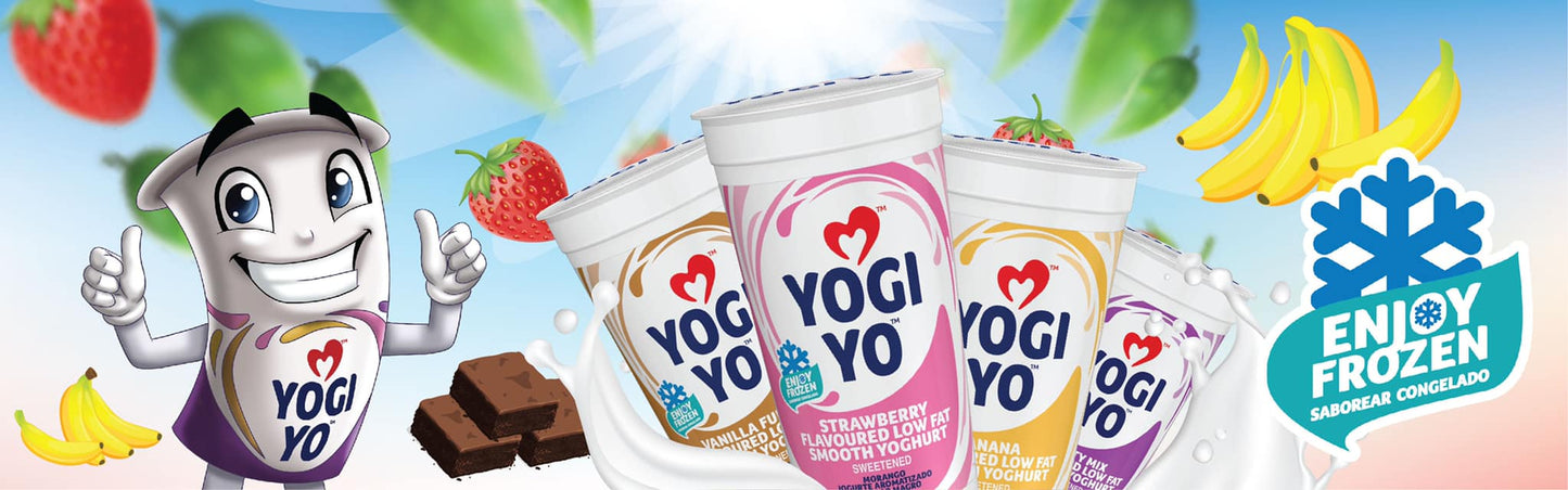 Drinking Yougurt 15 x 250g Yogi Yo Cups
