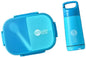 Lunch Box & Water/juice Bottle Set (3 Compartments, 900ml + 350ml)