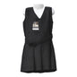 Girls’ Black/Grey School Dungarees – Classic Fit